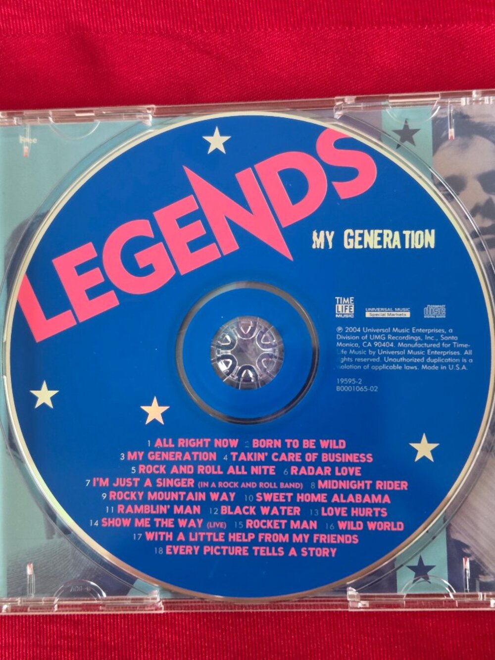 2004, LEGENDS, MY GENERATION CD!!!